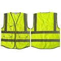 High Visibility Class 2 Vest with Pockets, ANSI - Compliant
