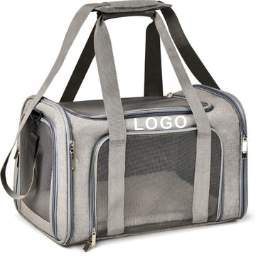 Polyester Collapsible Travel Puppy Carrier Bag