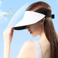 Traceless Sun Visor Hat Stereoscopic Big Brim Cap