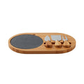 Bamboo Rock Cheese Board Set