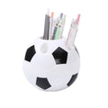 Football Shaped Plastic Pen Holder Soccer Shape Pencil Stand