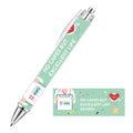 Plastic Pen With Internal Paper Roll