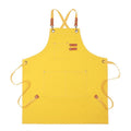 Baking Shop Work Canvas Apron With Adjustable Straps