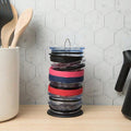 Vertical Cup Lid Organizer