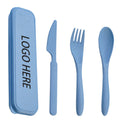 Wheat Straw Creative Tableware Portable Set