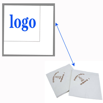 Bulk White 1-Ply Cocktail Napkins