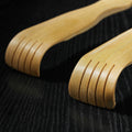 Natural Bamboo Double-Wheel Back Scratcher