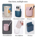 Wall-Mounted Mobile Phone Remote Control Storage Box