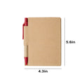 A6 Kraft Paper Notebook With Pen