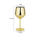 Stainless Steel Wine Glasses