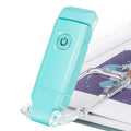 USB Rechargeable Eye - Care Foldable Clip - On Book Light