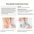 Toeless Relief Compression Neuropathy Socks (Pair)