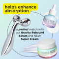 Mini Y-Shaped Face Slimming Massager with 3D Rolling Action