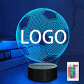 Acrylic Shape Custom USB 16 Colors Remote Control Night Light