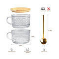 Glass Clear Coffee Mugs