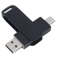 8GB Dual - Interface Rotatable USB Flash Drive