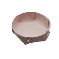 Portable Premium Leather Tray Desktop Storage Organizer