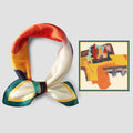 49" Full Color Pure Silk Scarf At 16 Momme