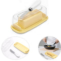 Butter Dish With Lid Knife