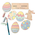 Easter DIY Handmade Wooden Rabbit Decoration