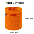 Zipper Sports Wristband with Pouch
