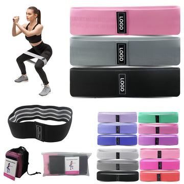 3 Piece Resistance Band Set for Booty Legs Workout