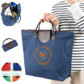 600D Oxford Cloth Folding Zipper Shopping Bag