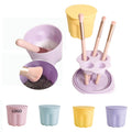 Makeup Brush Cleaning Cup Kit Rinsing Pad Bowl Cleaner Tool