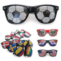Flag Pinhole Sticker Sunglasses