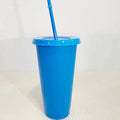Solid Color Plastic Cup