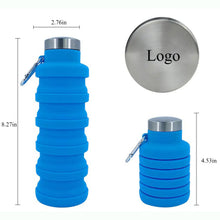 17 oz Collapsible Silicone Cup with Carabiner
