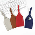 Pu Luggage Tag With Air Tag Holder
