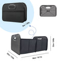 Foldable 600D Waterproof Oxford Car Trunk Storage Box