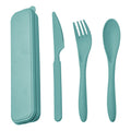 Portable Wheat Straw Cutlery Set