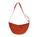 Unisex Nylon Waterproof Outdoor Leisure Half Moon Bag