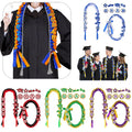 Graduation Ribbon Lei Necklace For Celebration