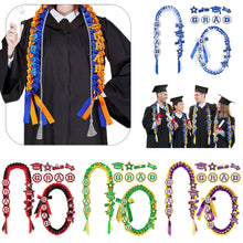 Graduation Ribbon Lei Necklace For Celebration