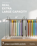 Expanding Hanging File Folders Legal Size 7 Pockets
