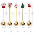 Stainless Steel Mirror Polished Christmas Tableware Set