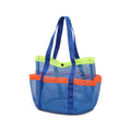 Large Capacity Pocketed Beach Swimming Mesh Tote Bag