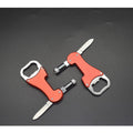 Bottle Opener Carabiner With Flashlight & Knife