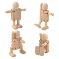 Wooden Robot Toy