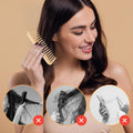 Bamboo Hair Comb With Wide Teeth