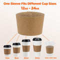 Eco Kraft Coffee Cup Sleeve
