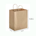 Natural Kraft Paper Shopping Bag with Handles
