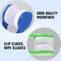 Mini Glasses Eyeglass Spectacles Cleaner with Keychain