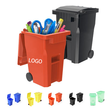 Mini Garbage Trash Pen Holder