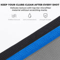 Tri-Fold Microfiber Golf Towel with Clip