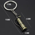Custom Retro Metal Fire Extinguisher Keychain