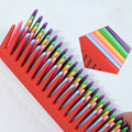 Plastic Hair Detangling Wide-Toothed Comb